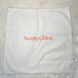 See By Chloé White Dust Bag